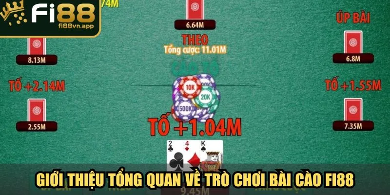Giới thiệu tổng quan về trò chơi bài cào Fi88