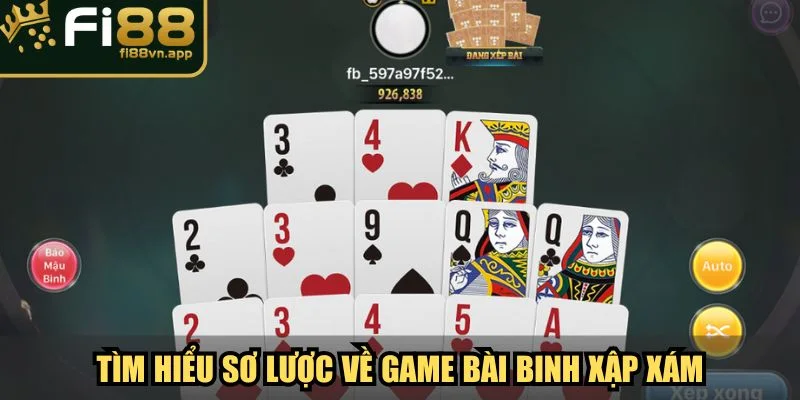 Tìm hiểu sơ lược về dạng game bài binh xập xám