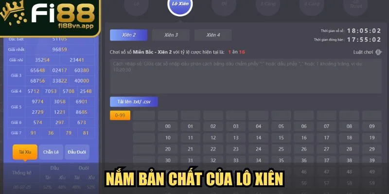 Nắm bắt bản chất của lô xiên